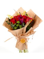 Premium 15 Kırmızı Gül Buketi