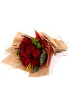 En Güzel Aşk Kırmızı Gül Buketi