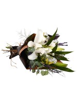 Kokulu Beyaz Lilyum Buketi